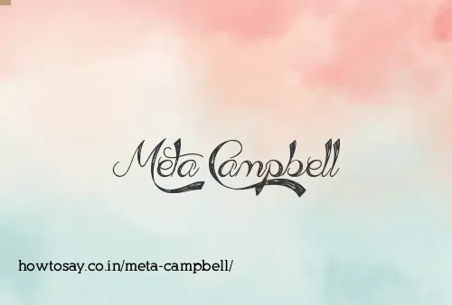 Meta Campbell