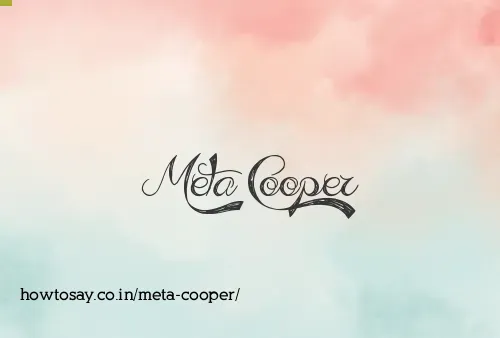Meta Cooper
