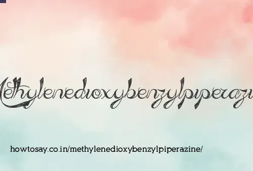 Methylenedioxybenzylpiperazine