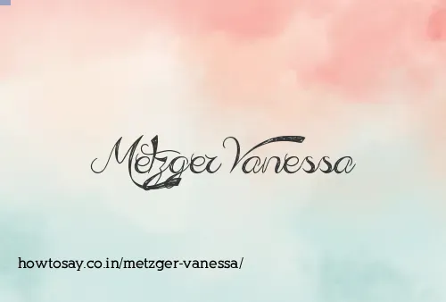Metzger Vanessa