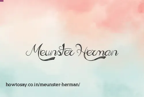 Meunster Herman