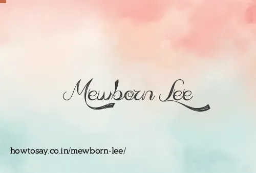 Mewborn Lee