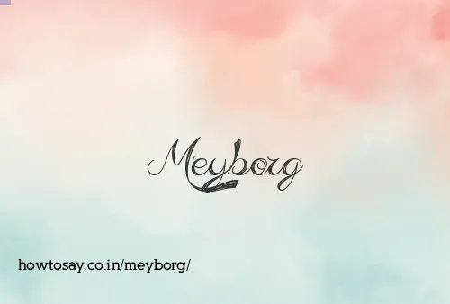 Meyborg