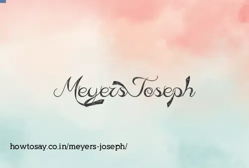 Meyers Joseph