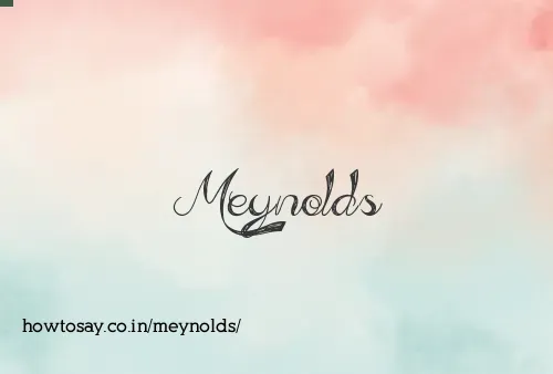 Meynolds