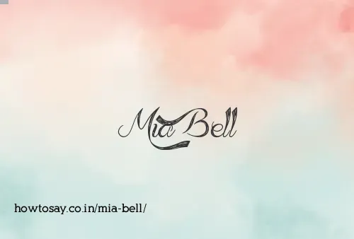 Mia Bell