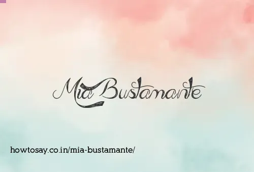Mia Bustamante