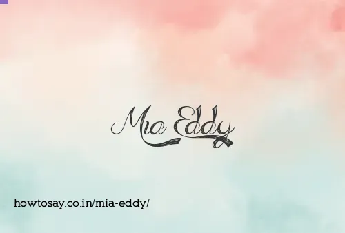 Mia Eddy