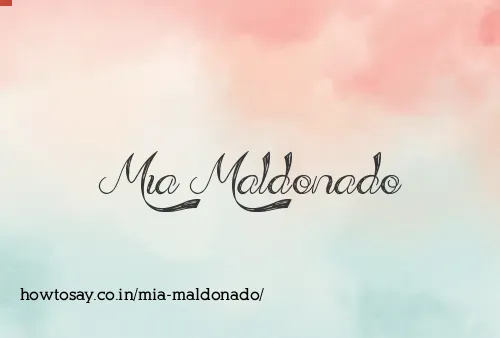 Mia Maldonado