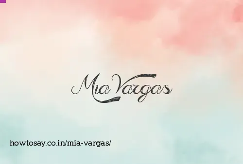 Mia Vargas