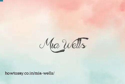 Mia Wells