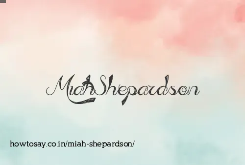 Miah Shepardson