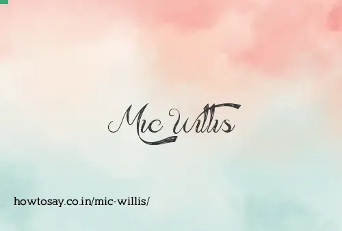 Mic Willis
