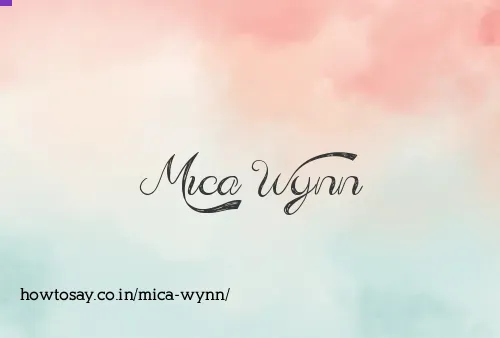 Mica Wynn