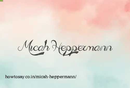 Micah Heppermann