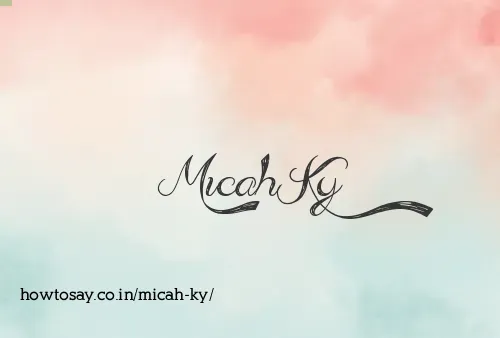 Micah Ky
