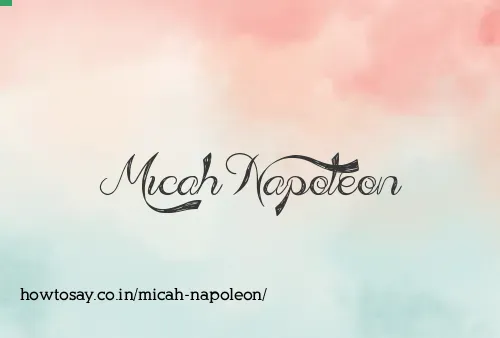 Micah Napoleon