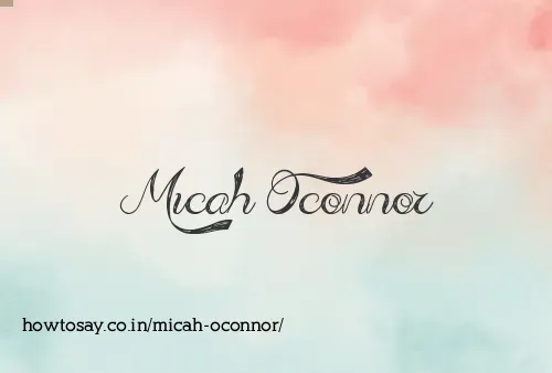 Micah Oconnor
