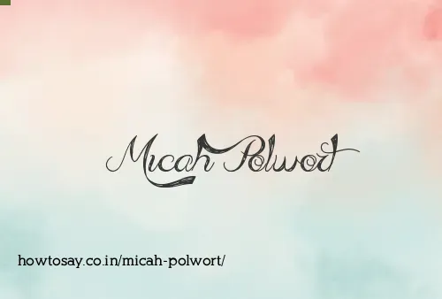 Micah Polwort