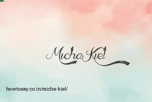 Micha Kiel