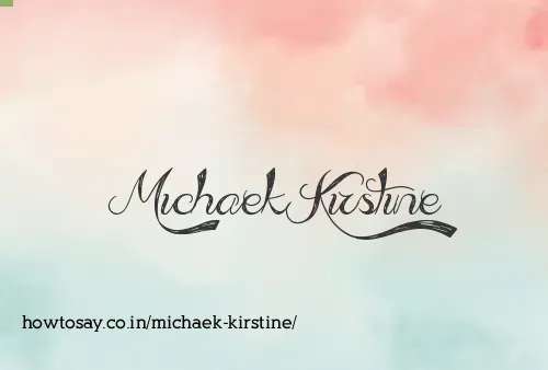 Michaek Kirstine