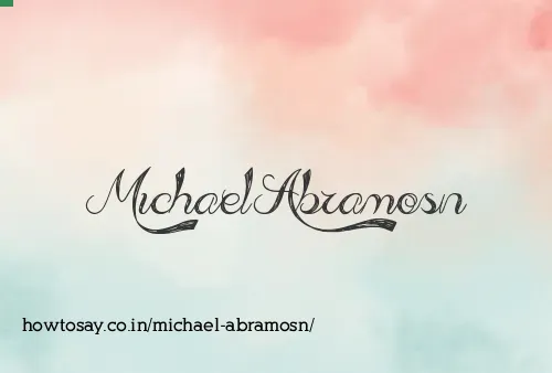 Michael Abramosn