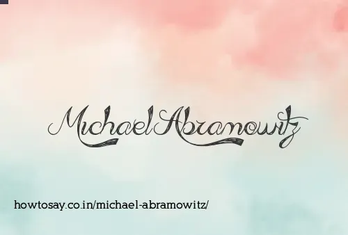 Michael Abramowitz