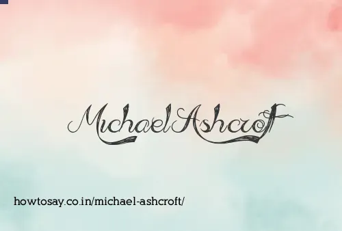 Michael Ashcroft