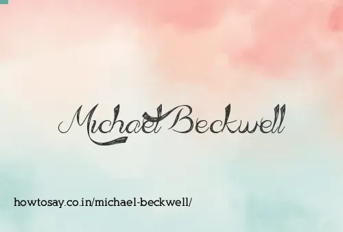 Michael Beckwell