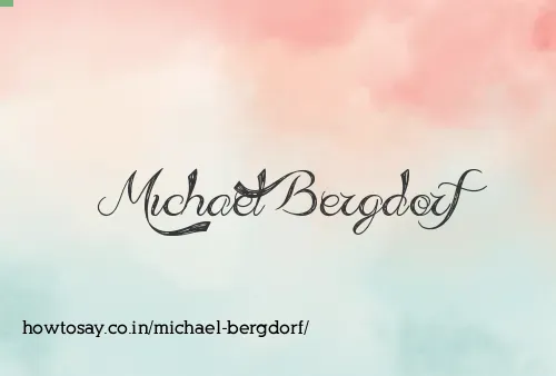 Michael Bergdorf