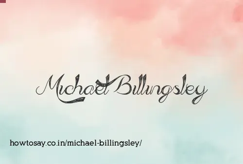 Michael Billingsley