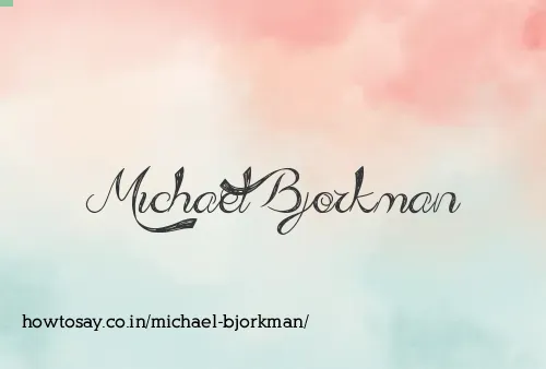 Michael Bjorkman