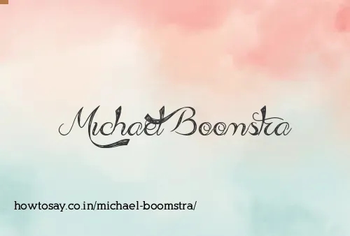Michael Boomstra