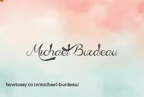 Michael Burdeau