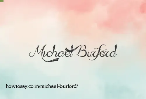 Michael Burford