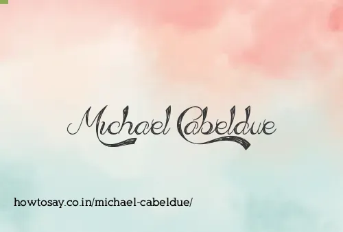 Michael Cabeldue