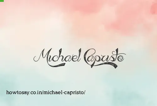 Michael Capristo