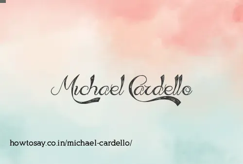 Michael Cardello