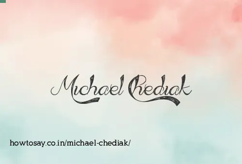 Michael Chediak