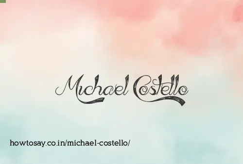 Michael Costello
