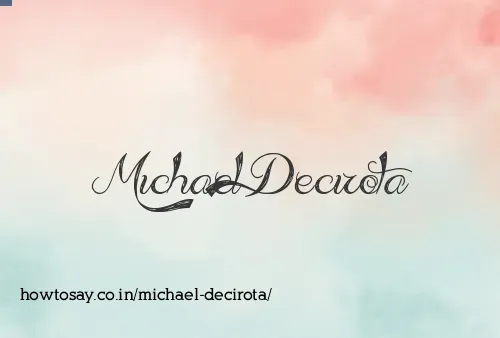 Michael Decirota