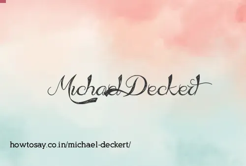 Michael Deckert