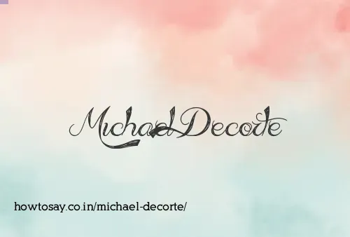 Michael Decorte