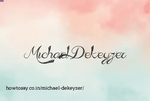 Michael Dekeyzer