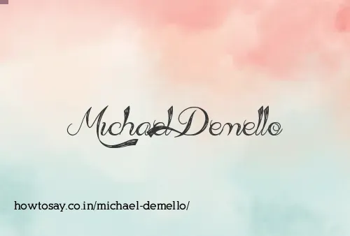Michael Demello