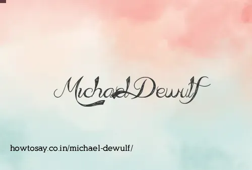 Michael Dewulf