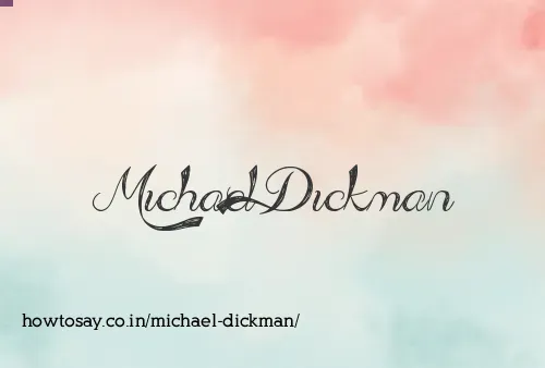 Michael Dickman