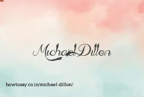 Michael Dillon