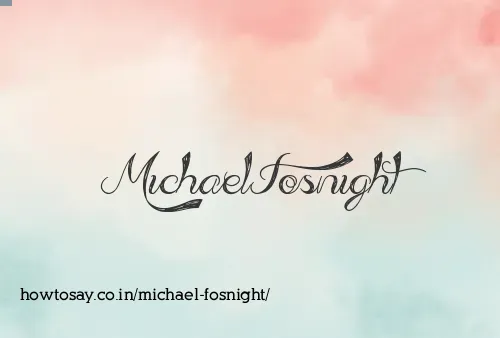 Michael Fosnight