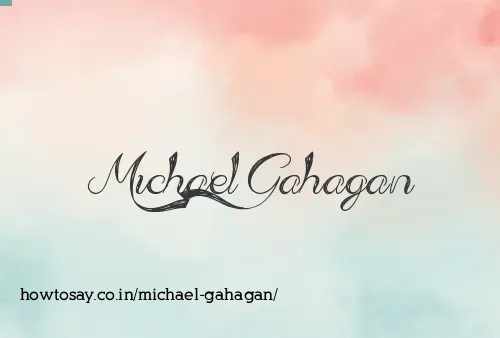 Michael Gahagan